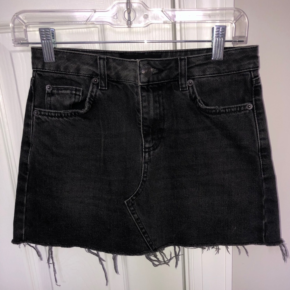 BDG Black Denim Skirt- size XS